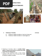 Timbering Methods for Trench Safety | PDF | Trench | Deep Foundation
