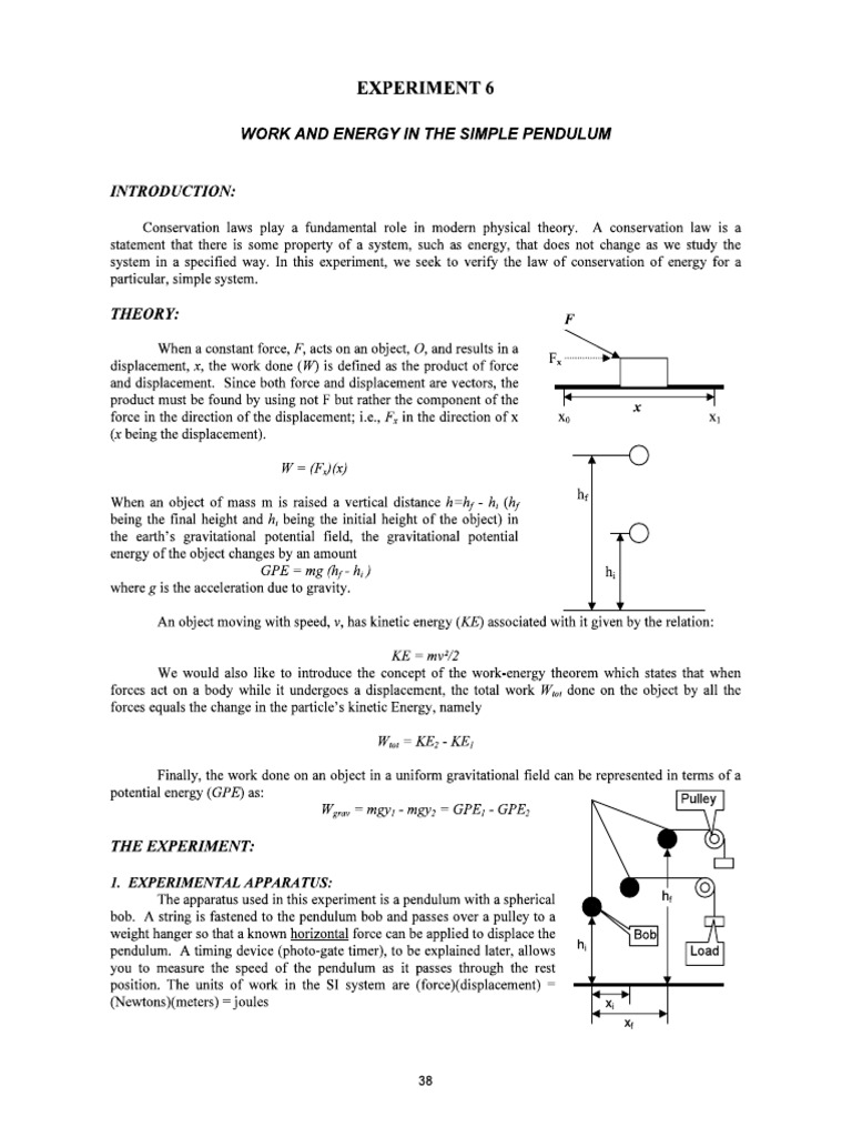 Lab Exp 06 - PHY 1401 - Summer 25 | PDF