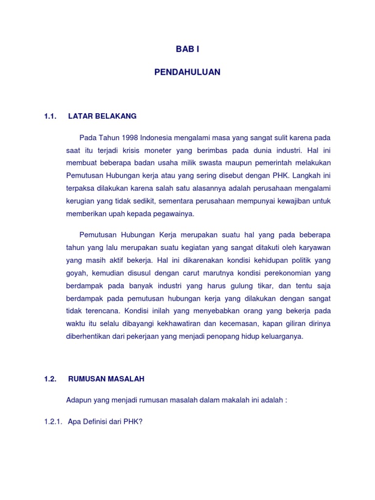 Makalah Phk 1