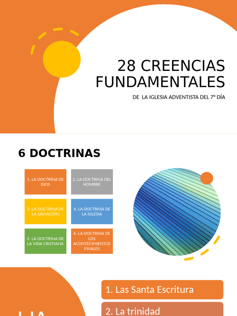 28 Creencias Fundamentales Iasd 7 | PDF | Cristo (título) | Iglesia ...