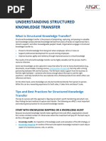Knowledge Transfer Plan Template | PDF