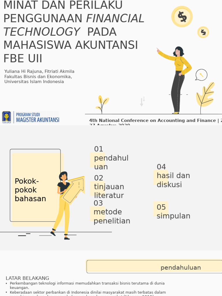 NCAF_Minat dan Perilaku Penggunaan Financial Technology pada Mahasiswa ...