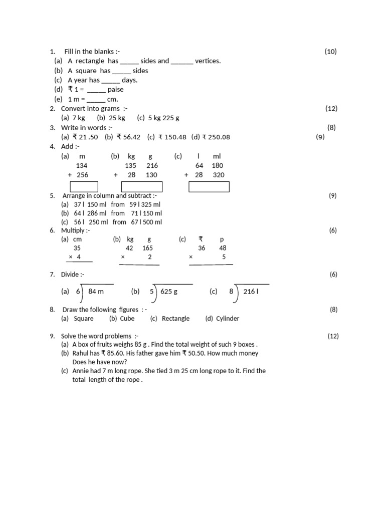 Class 2 final pap | PDF