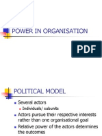 Power in Organisation