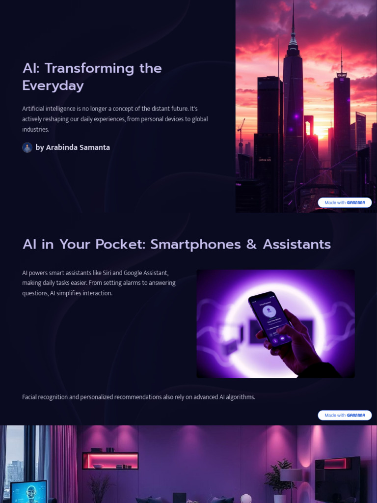 AI Transforming Everyday Life | PDF | Artificial Intelligence ...