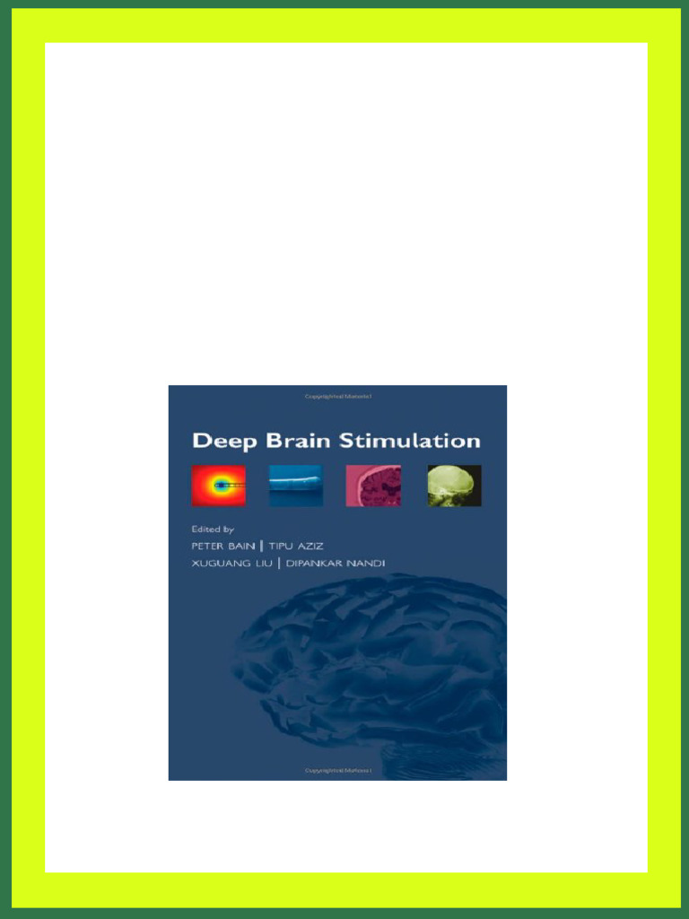 Deep Brain Stimulation 1st Edition Peter Bain PDF Download | PDF | Deep ...