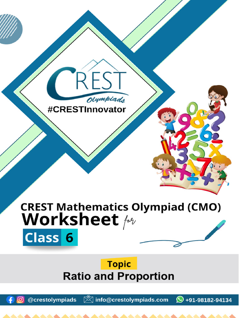 Class 6 Ratio and Proportion Worksheet | PDF | Chess Openings | Chess