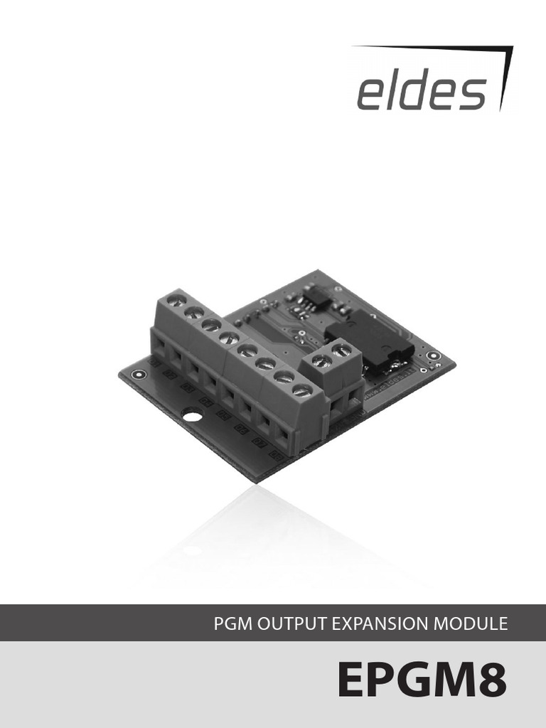 EPGM8 PGM Output Expansion Module Guide | PDF | Power Supply | Safety