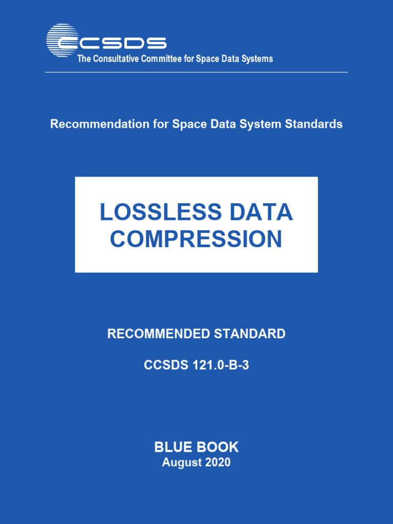 CCSDS Lossless Data Compression Standard | PDF | Data Compression | Codec
