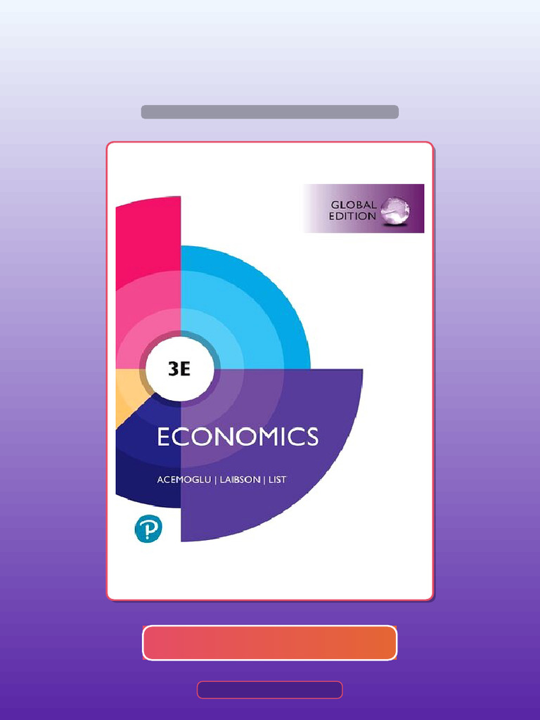 経済学 Economics 3E GLOBAL EDITION Pearson 経済学 Economics 3E GLOBAL EDITION Pearson Economics, Global