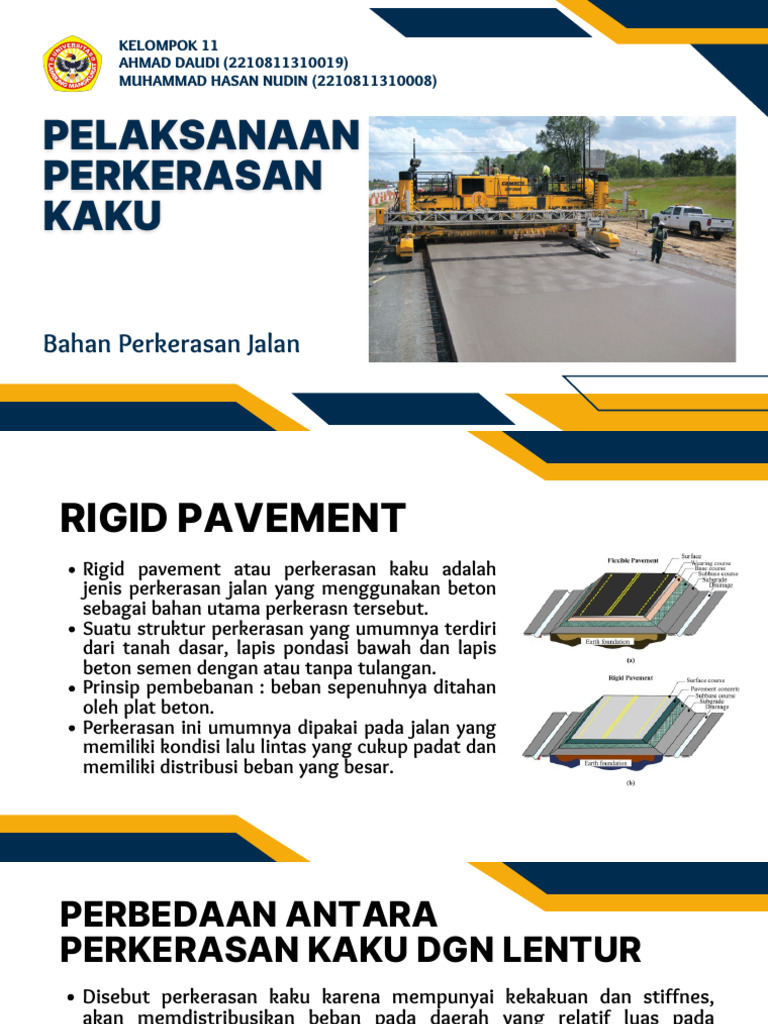 Panduan Rigid Pavement untuk Jalan | PDF