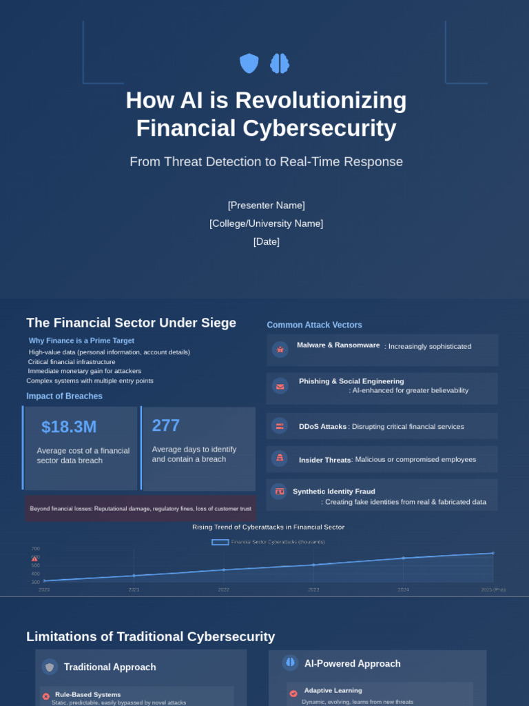 AI Transforming Financial Cybersecurity | PDF | Machine Learning | Security