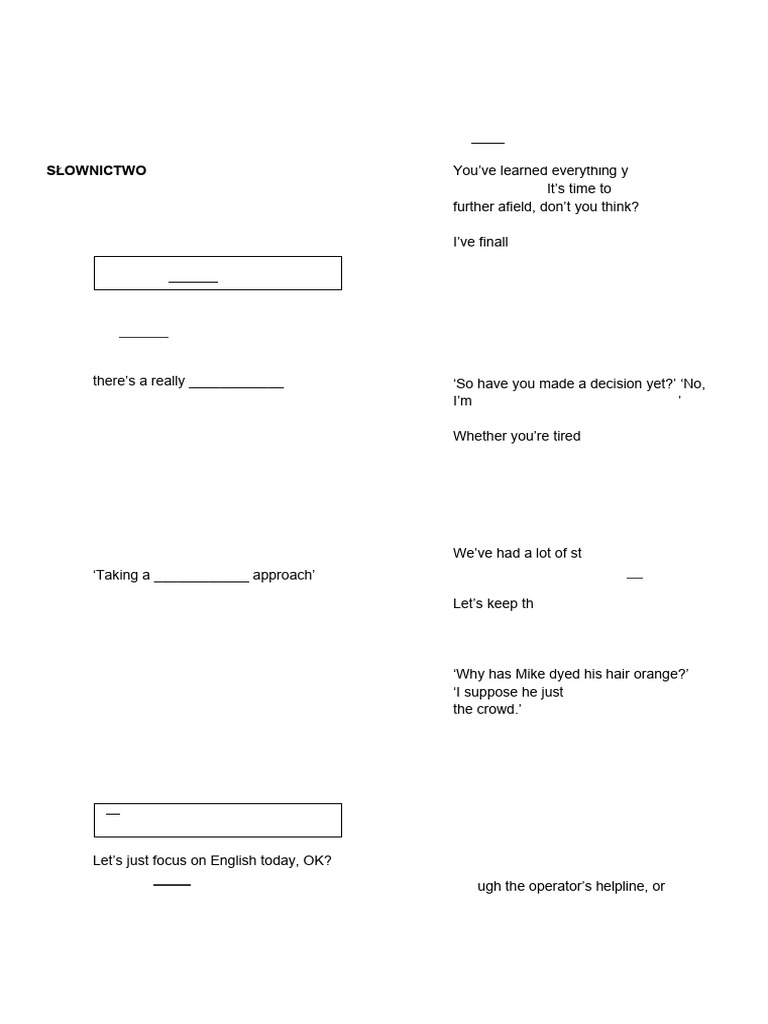 Focus 5 Unit 2 Test Group A | PDF