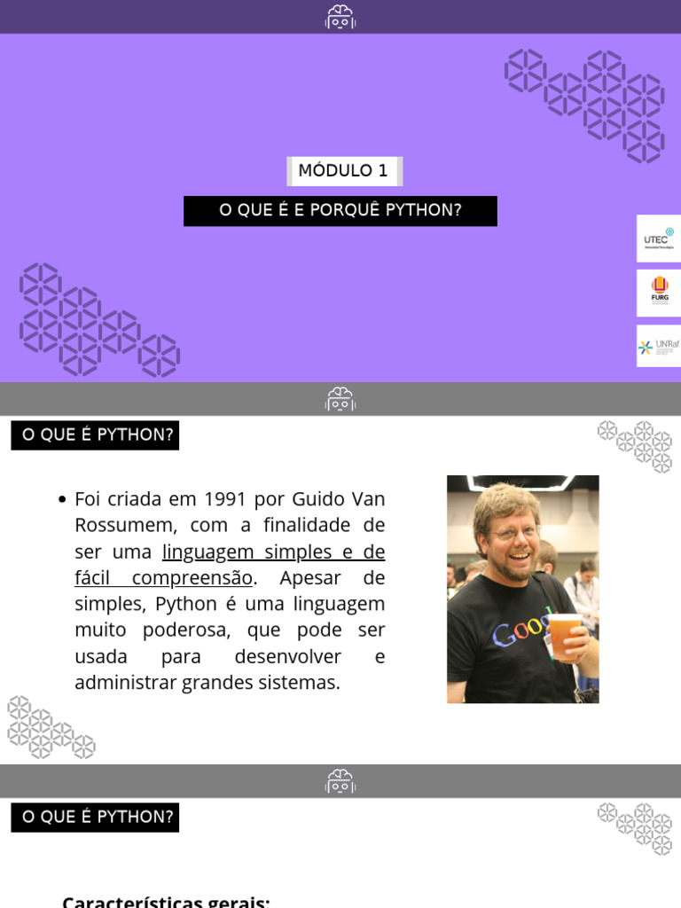 Introdução ao Python: O que é e por que usar? | PDF