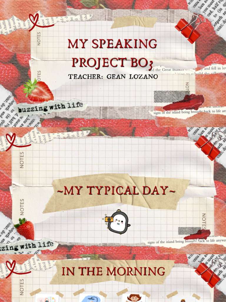 My Speaking Project - Perla Ramírez b3 | PDF