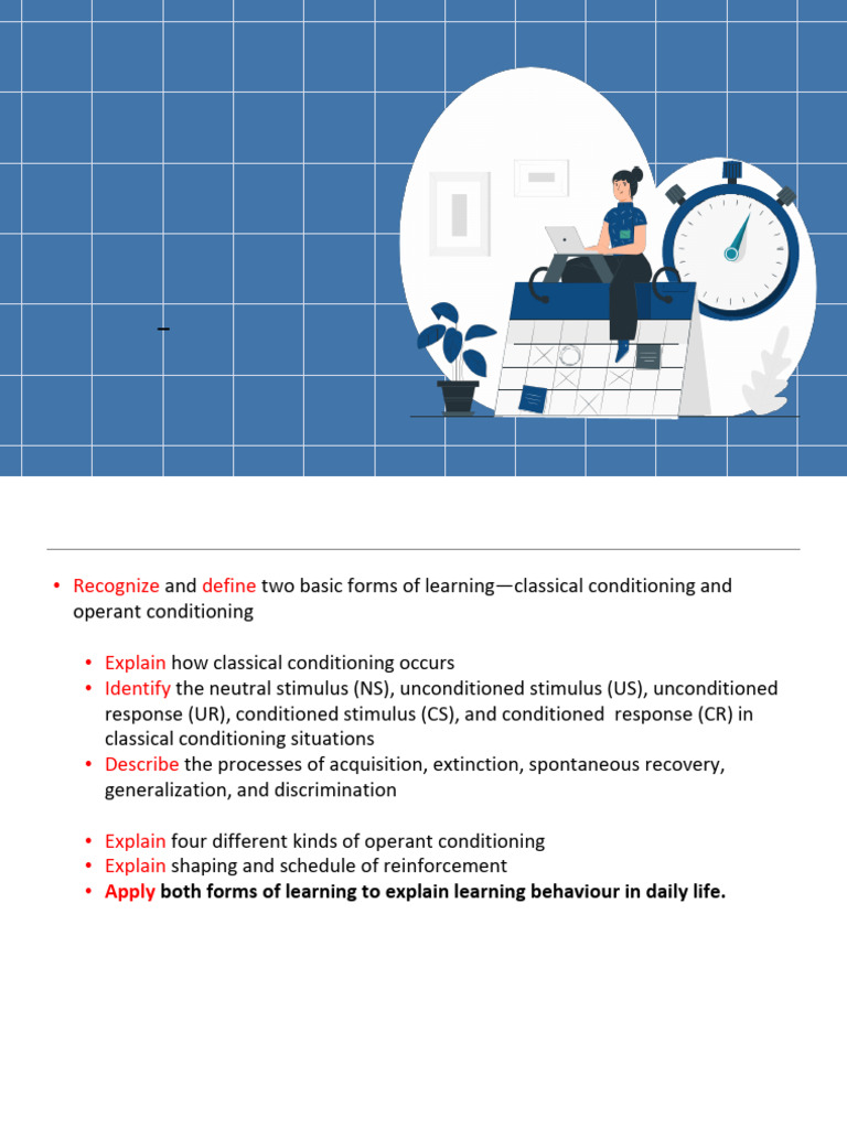 3.2+Session+9+Learning Student | PDF | Classical Conditioning ...