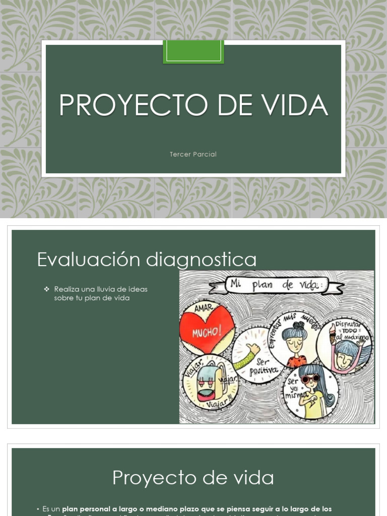 Guía para Crear un Proyecto de Vida | PDF | Adultos | Conceptos ...