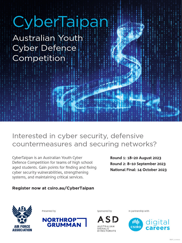 Australian Youth Cyber Defence Competition | PDF