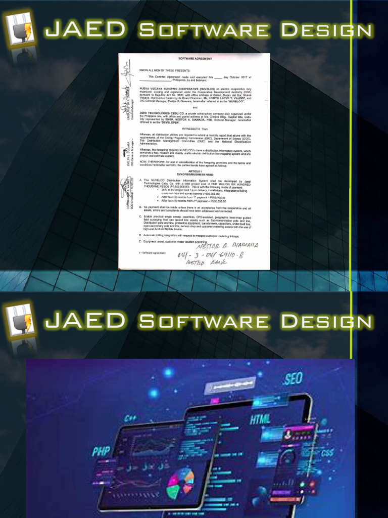 JAED - TECHNOLOGIES - Software | PDF