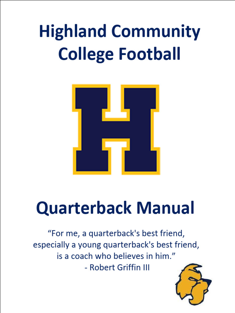 QB Manual | PDF | Quarterback | Leadership