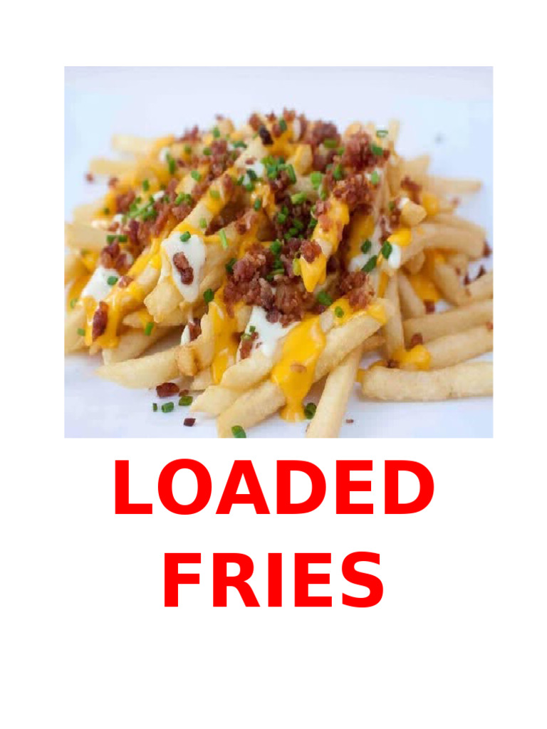 Loaded Fries | PDF