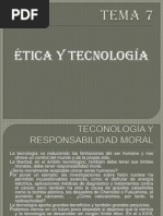 Tema 7 Ética y Tecnología