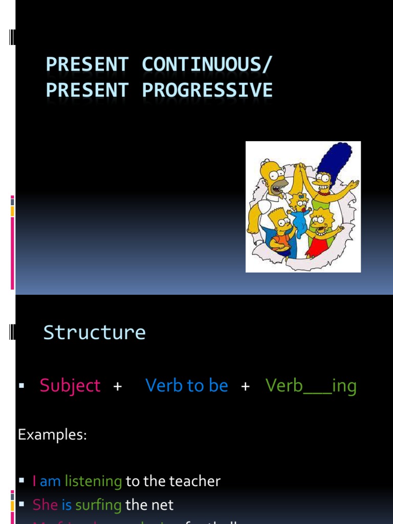 Understanding Present Continuous Tense | PDF