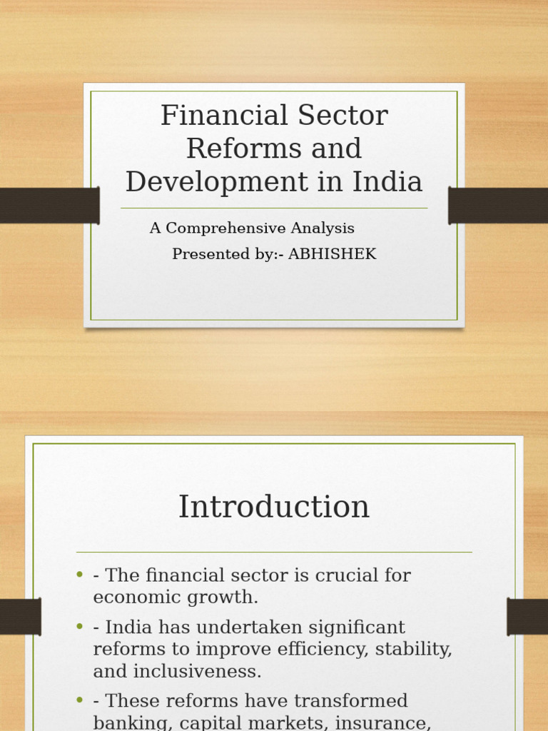 Financial Sector Reforms Expanded | PDF | Computer Security | Security