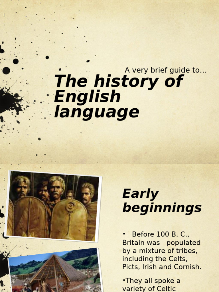 Evolution of the English Language | PDF | English Language | Latin