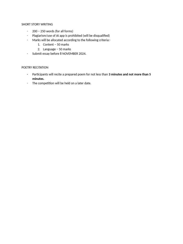 Short Story Writing | PDF