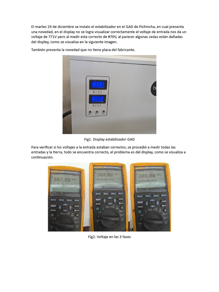 Problema Display GAD TAISOR | PDF
