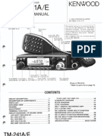 KENWOOD TM 241 Service Manual