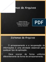 Sistemas de Arquivos