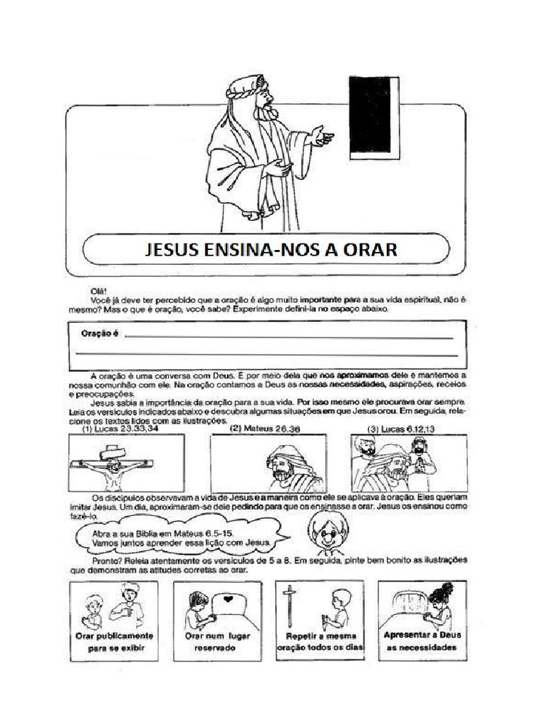 Jesus Ensina A Orar | PDF