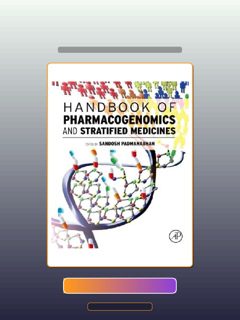 Handbook of Pharmacogenomics and Stratified Medicine Download Instantly ...