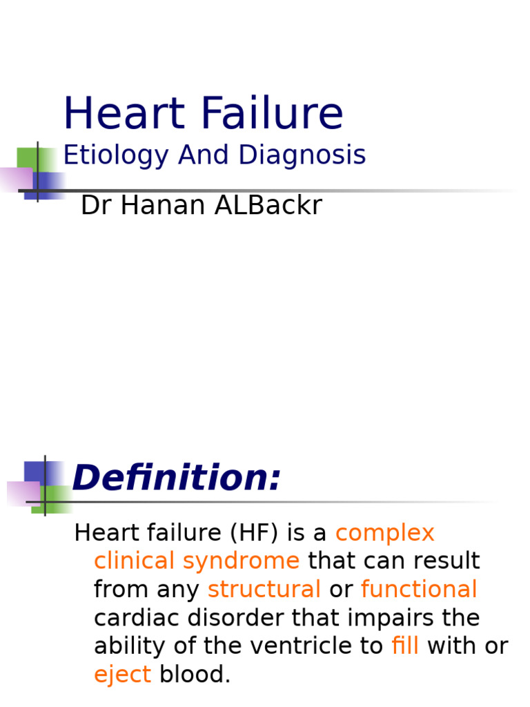 Heart Failure: Causes, Symptoms, and Treatment | PDF | Heart Failure ...