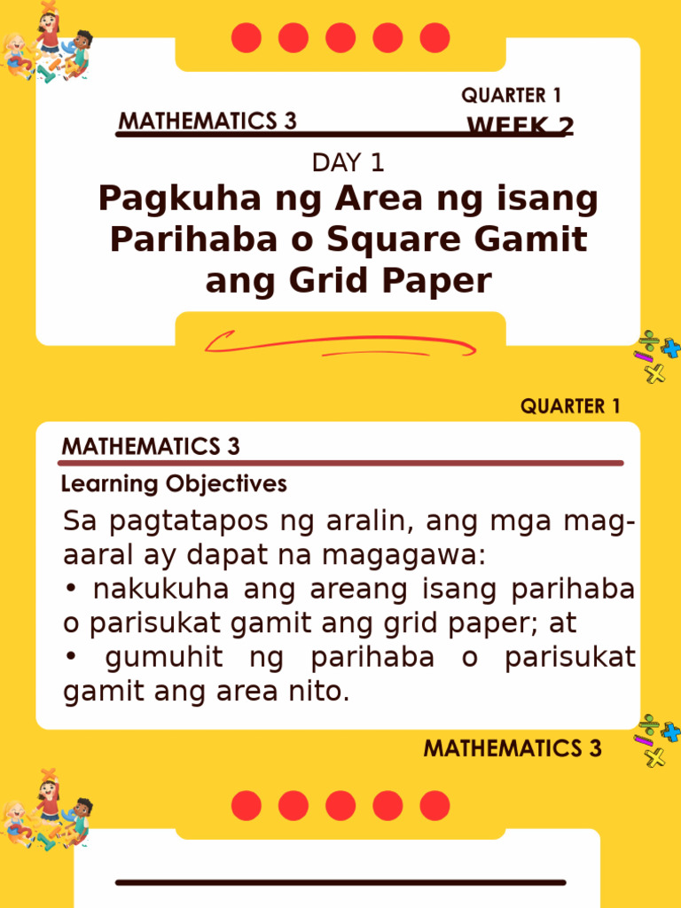 MATH PPT W2Q1 Day 1 | PDF