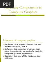 Hardware Components in Computer Graphics