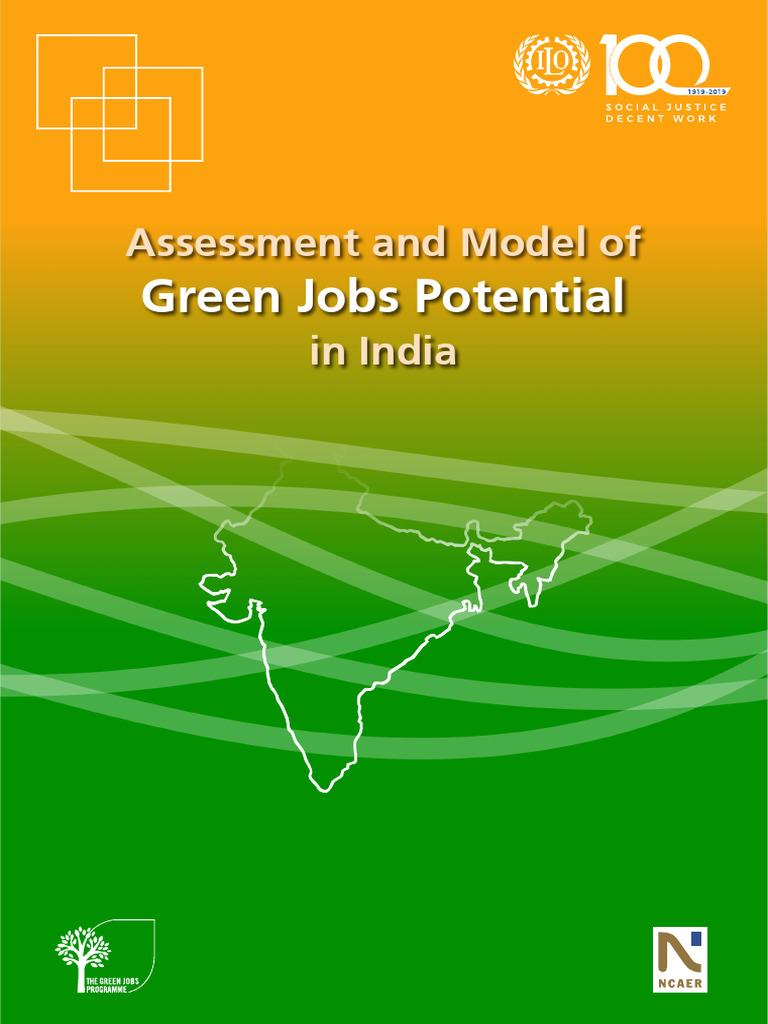 Green Jobs Potential Assessment in India | PDF | Wind Power | Input ...