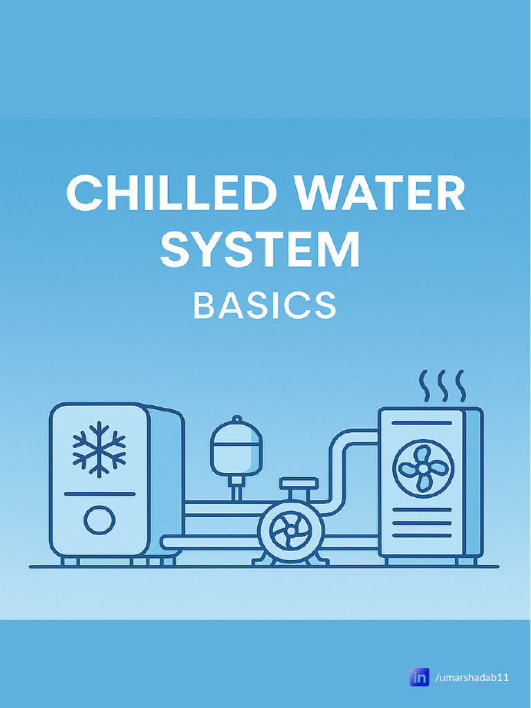Chilled Water System Overview and Control | PDF | Air Conditioning | Pump