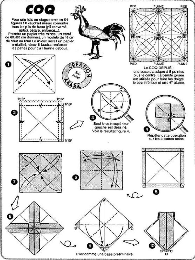 Eric Joisel Rooster | PDF