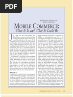 Mobile Commerce