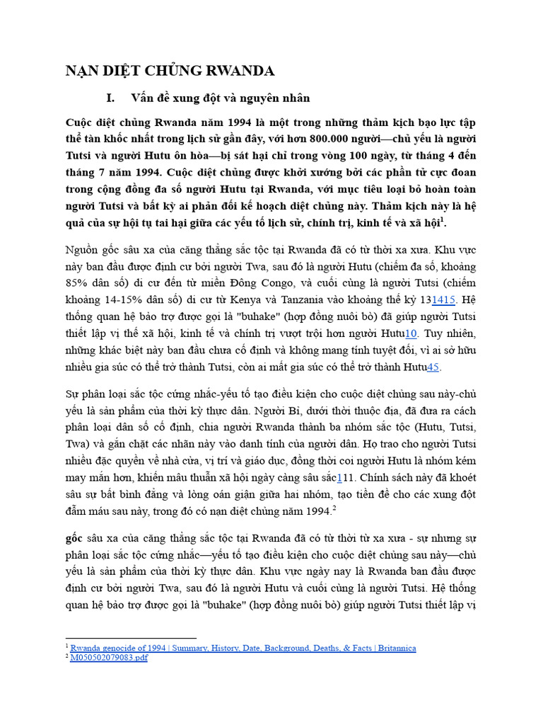 RWANDA | PDF
