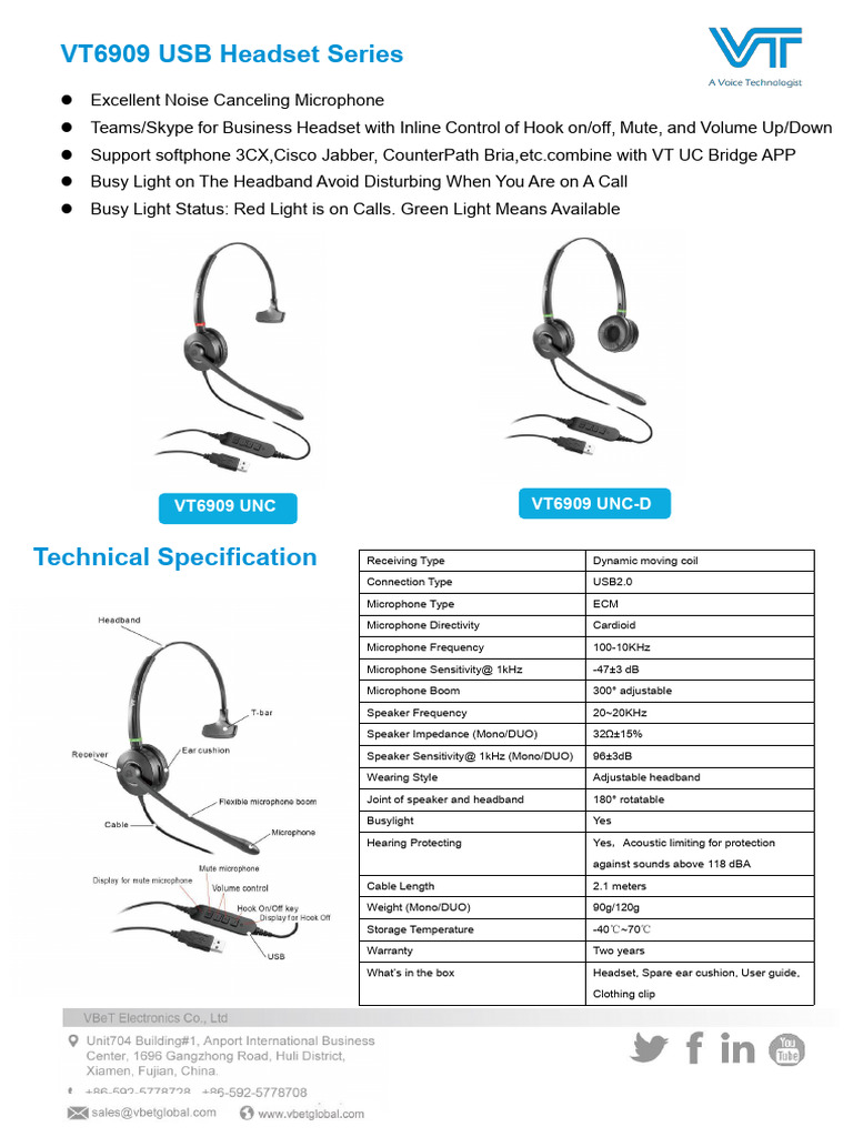 VT 6909 Unc D Unc Usb 03 | PDF