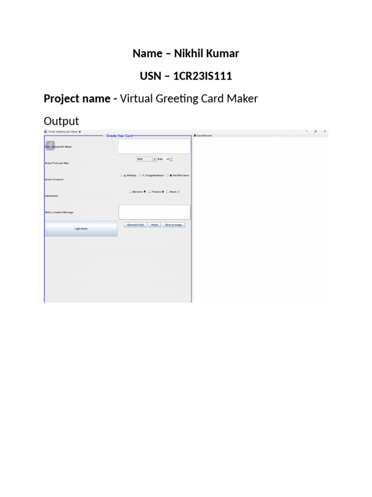 Java Project | PDF