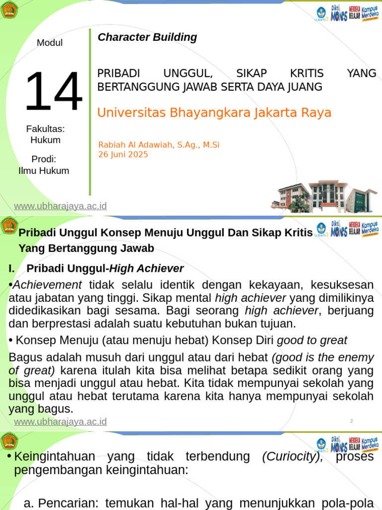 Character Building 2 | PDF