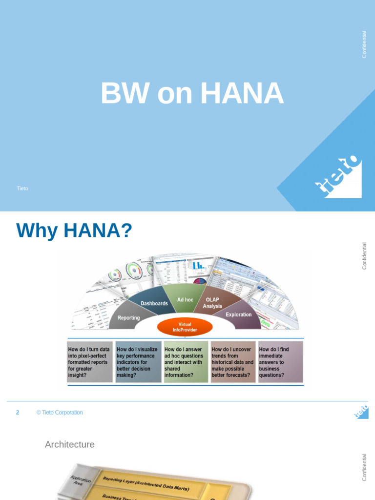 HANA Reporting Benefits and Features | PDF | Computing | Information ...