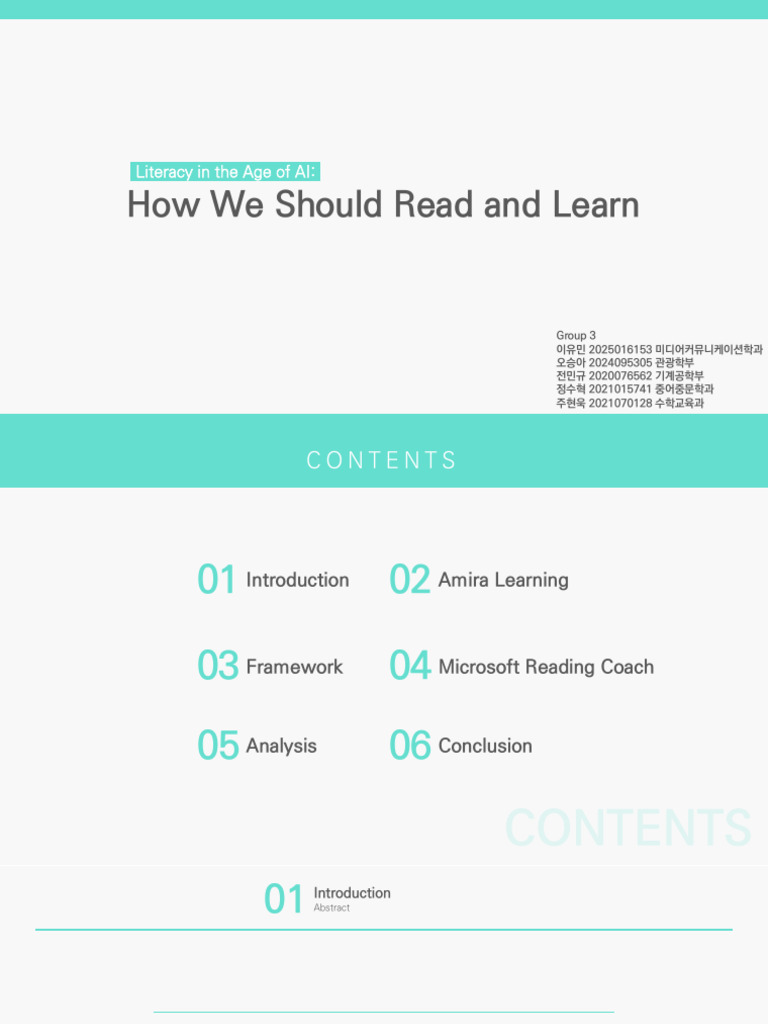 AI-Enhanced Literacy Learning Framework | PDF | Artificial Intelligence ...