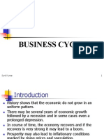 Business Cycles: Sunil Kumar 1