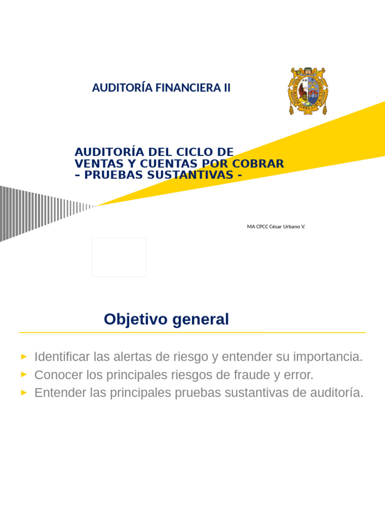 Auditoría de Ventas y Cuentas por Cobrar | PDF | Servicios financieros ...